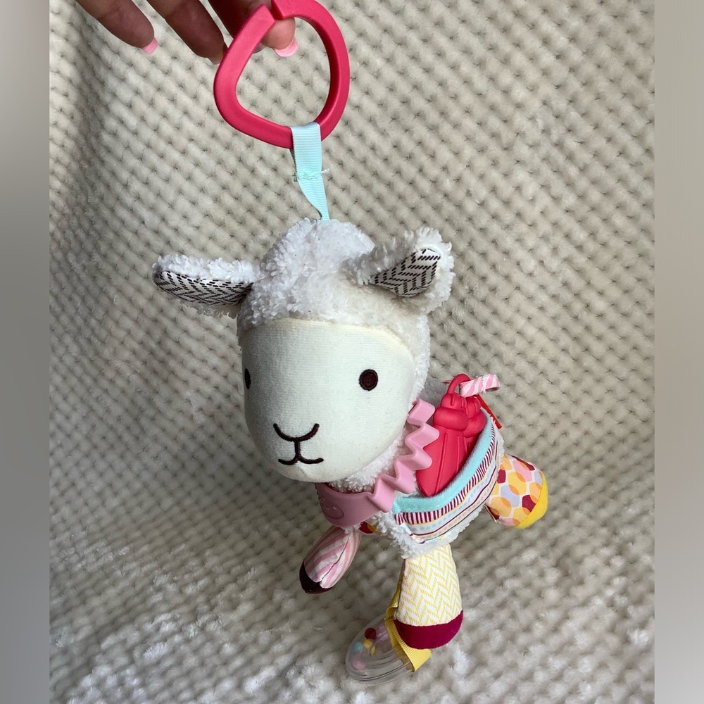 Skip Hop Bandana Buddies Activity Llama Stuffed Animal
